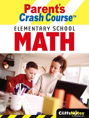 cover image of CliffsNotes Parent's Crash Course Elementary School Math